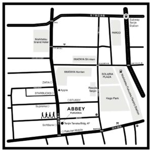 ABBEY FUKUOKA オープン（8/8）のお知らせ